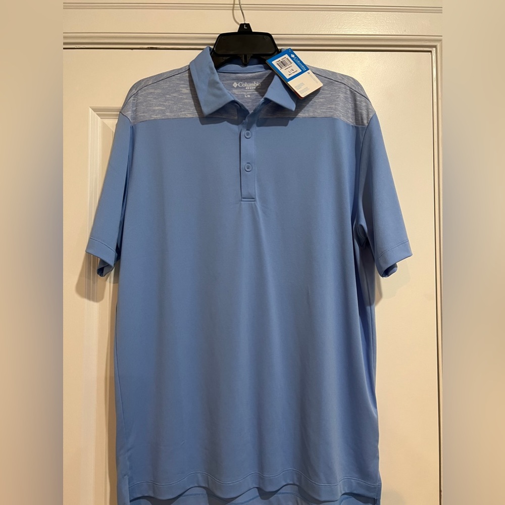 NWT COLUMBIA MENS GOLF POLO